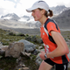 Lizzie Hawker running the Swiss Alpine Marathon in 2007. (Photo Credit: Arno Balzirini/AP)